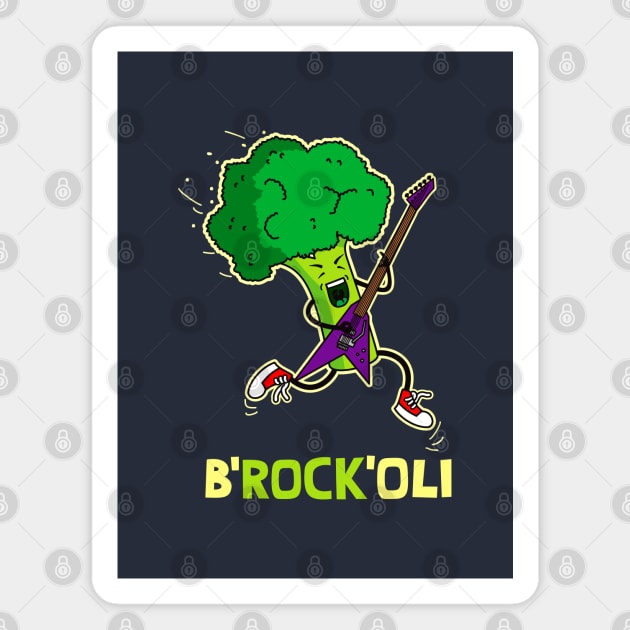 B'ROCK'OLI Magnet by hyperactive